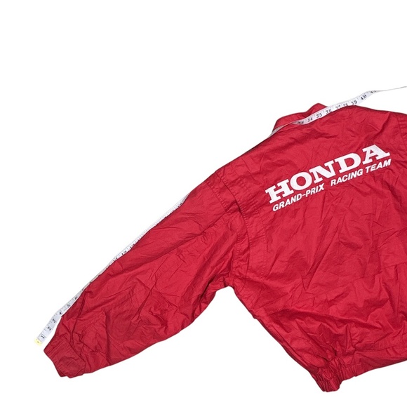 Vintage 90s Honda F1 Formula 1 Collection Racing Grand Prix Team Jacket Mens M - Picture 3 of 12